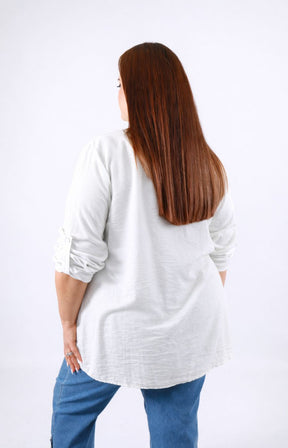 Alex Blouse in White 