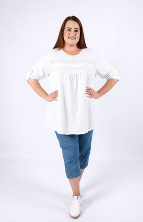 Alex Blouse in White 