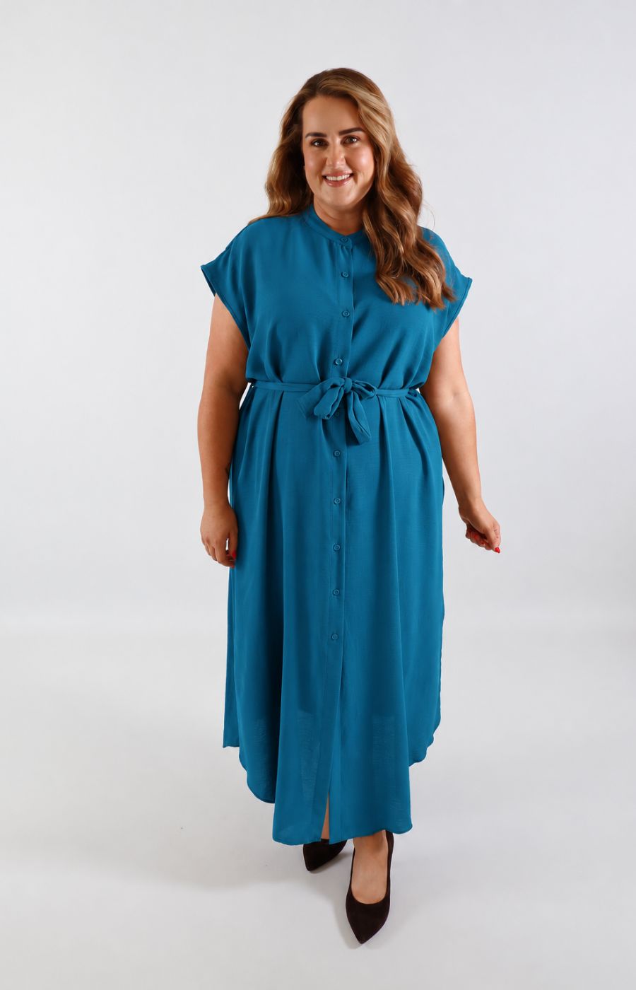 Alexis Dress in Teal 