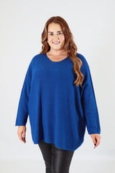 Alina Jumper in Blue
