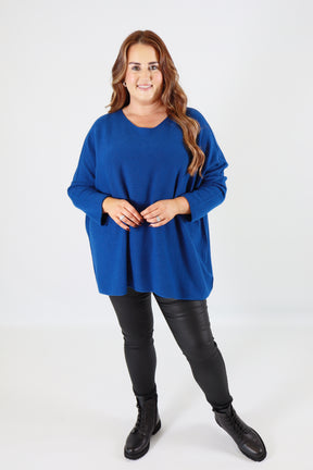 Alina Jumper in Blue
