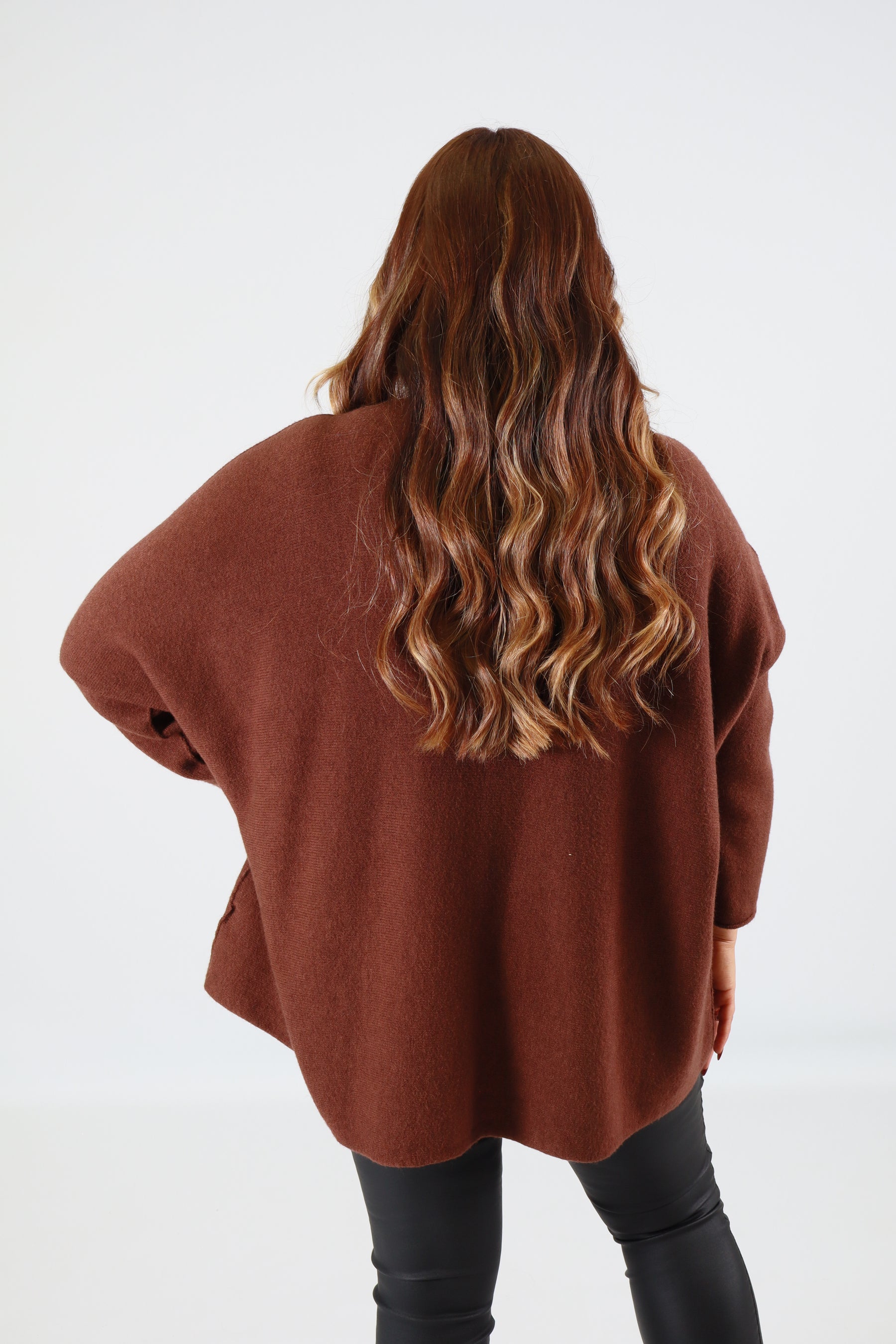 Alina Jumper in Brown