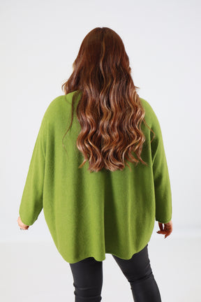 Alina Jumper in Green