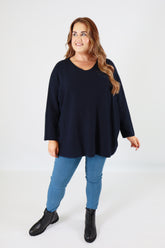 Alina Jumper in Navy