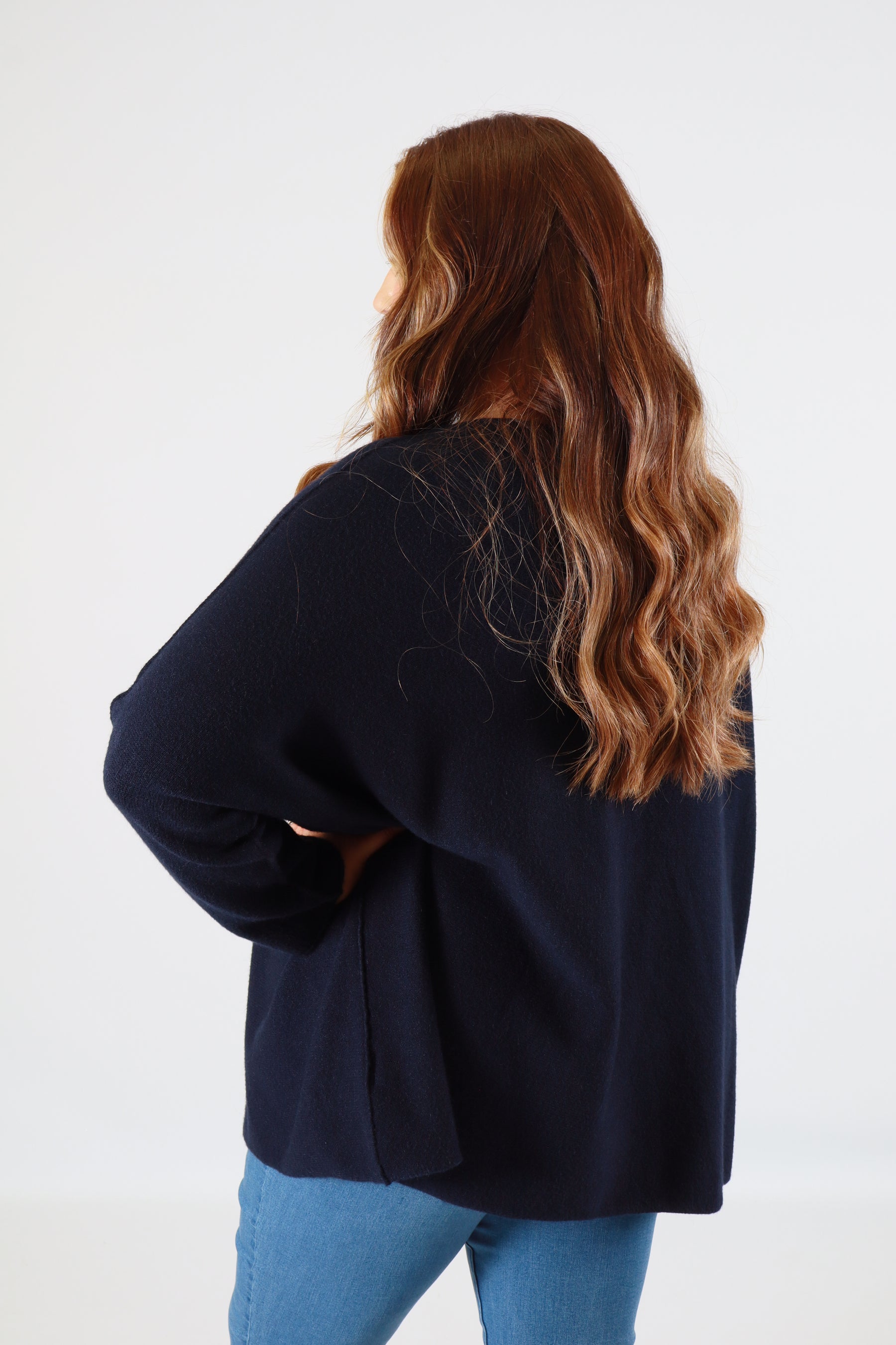 Alina Jumper in Navy