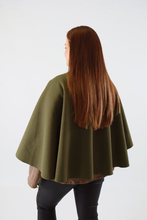 Ally Cape in Khaki