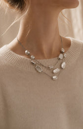 Alma Necklace in Silver 