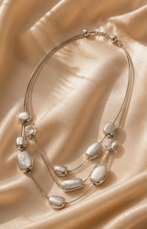 Alma Necklace in Silver 