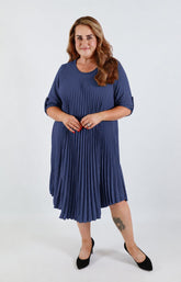 Amanda Dress in Navy 