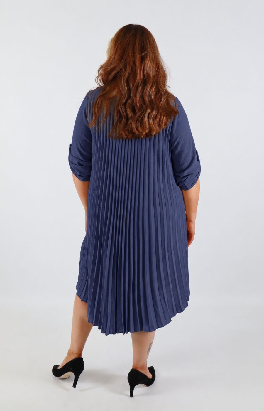 Amanda Dress in Navy 