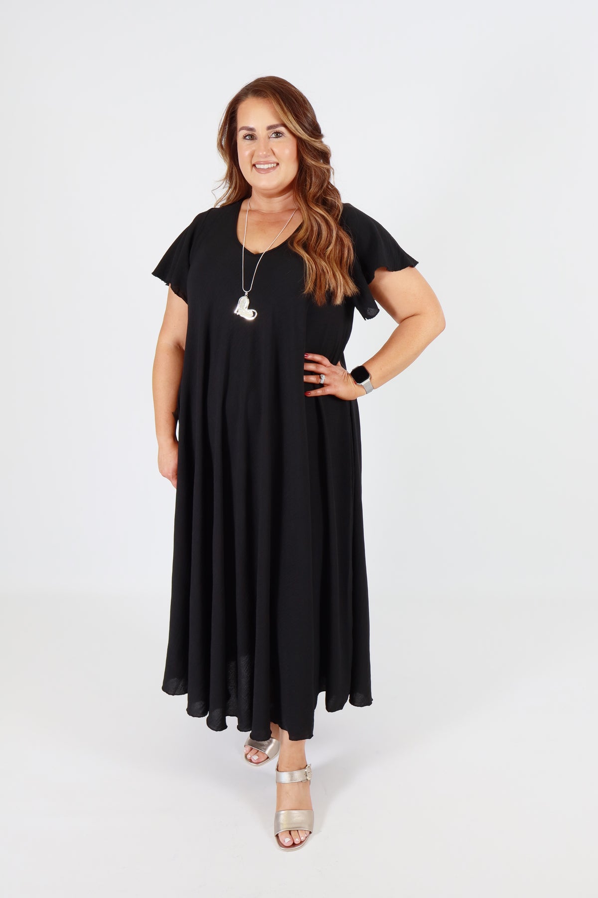 Amelia Dress in Black