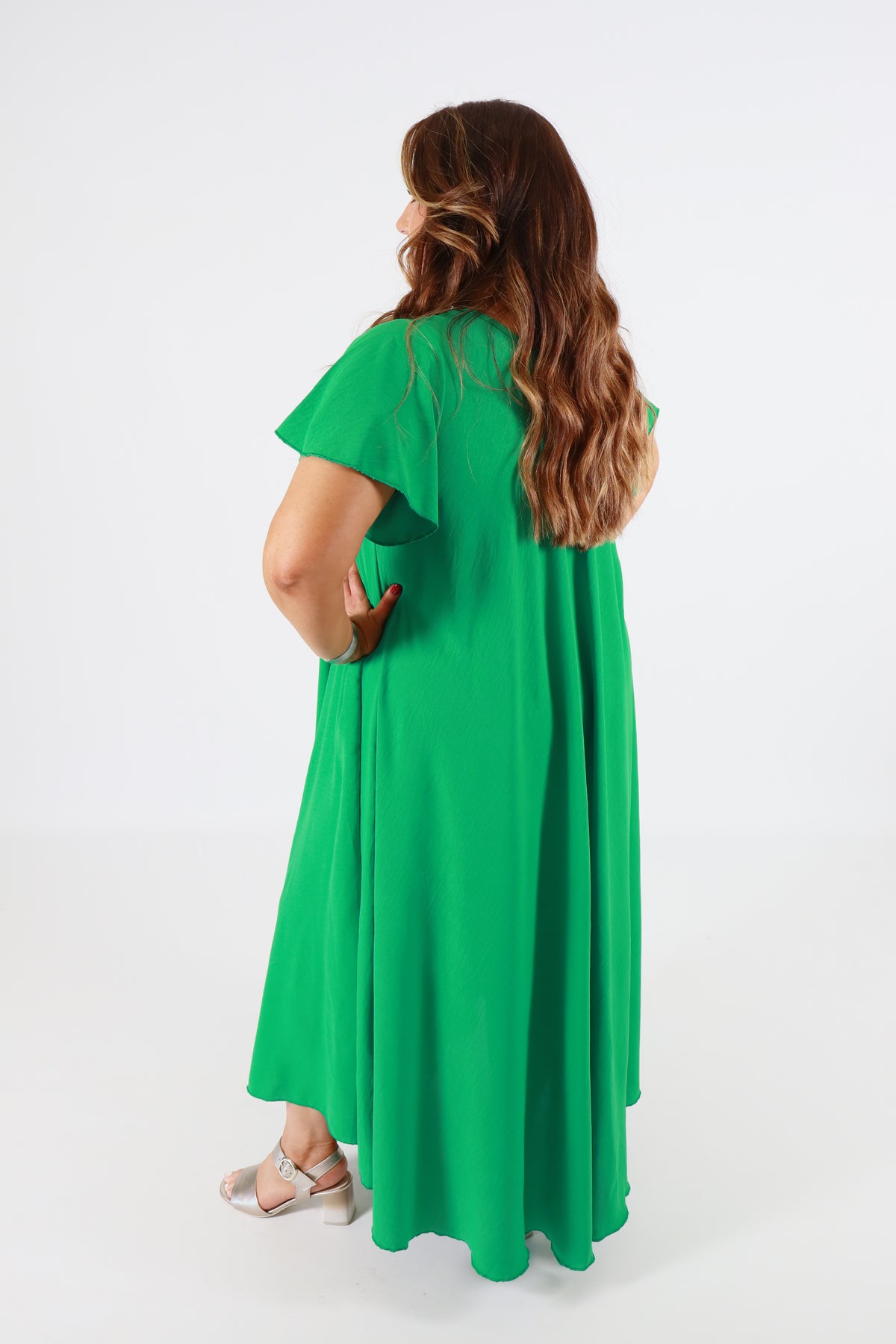 Amelia Dress in Green