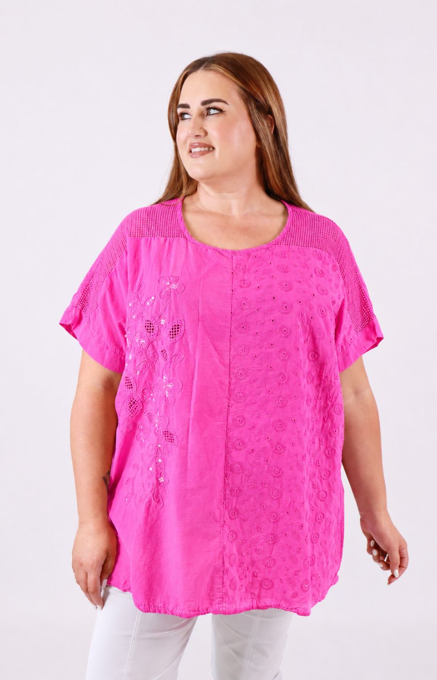 Amy Blouse in Pink 