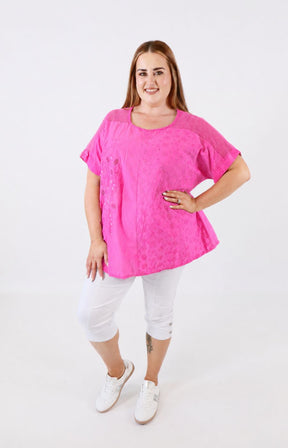 Amy Blouse in Pink 