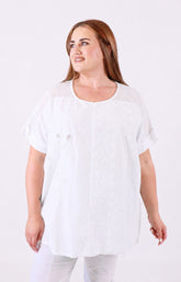 Amy Blouse in White 