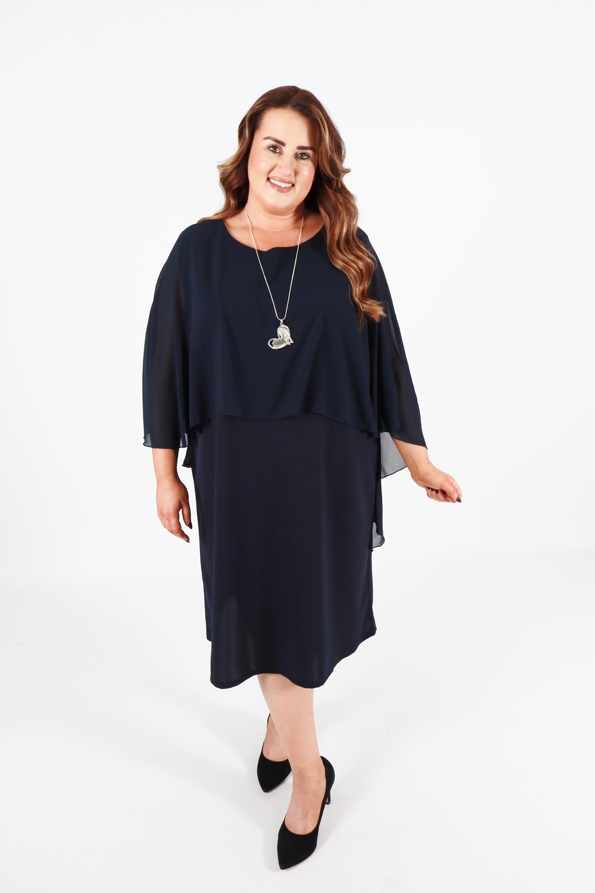 Andi Dress in Navy