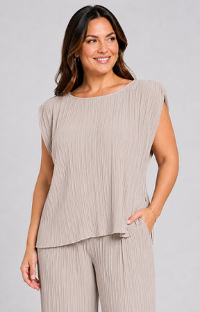 Ansley Co-ord in Beige 