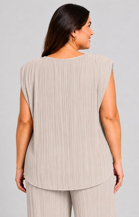 Ansley Co-ord in Beige 