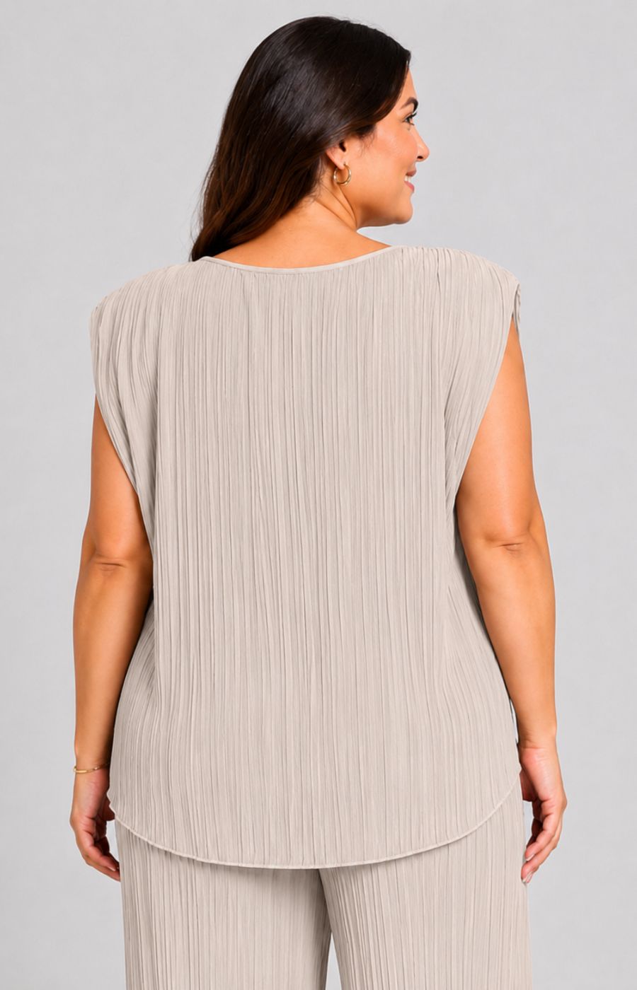 Ansley Co-ord in Beige 