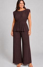  Ansley Co-ord in Brown 