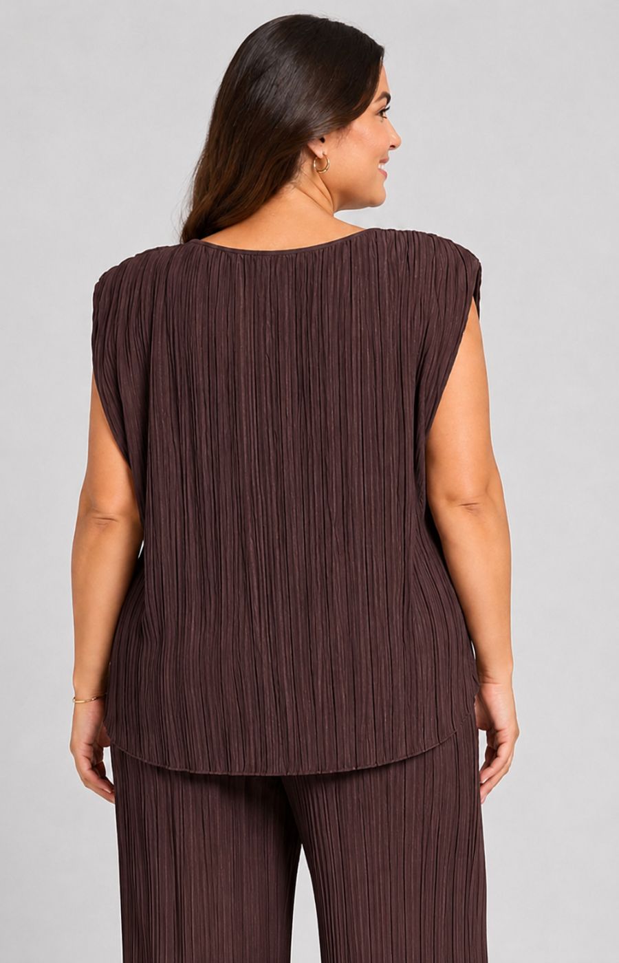 Ansley Co-ord in Brown 