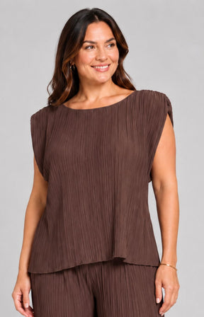  Ansley Co-ord in Brown 