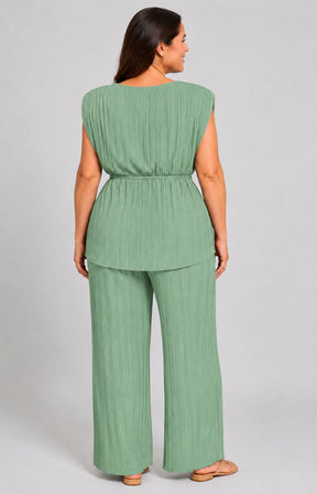 Ansley Co-ord in Khaki 