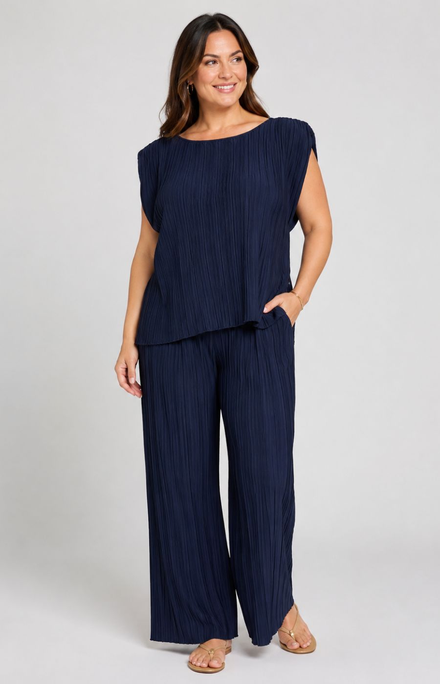 Ansley Co-ord in Navy 