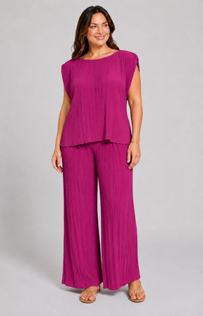 Ansley Co-ord in Plum 
