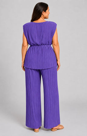 Ansley Co-ord in Purple 