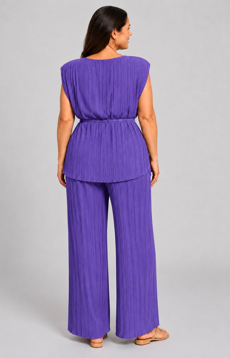 Ansley Co-ord in Purple 