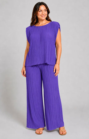 Ansley Co-ord in Purple 