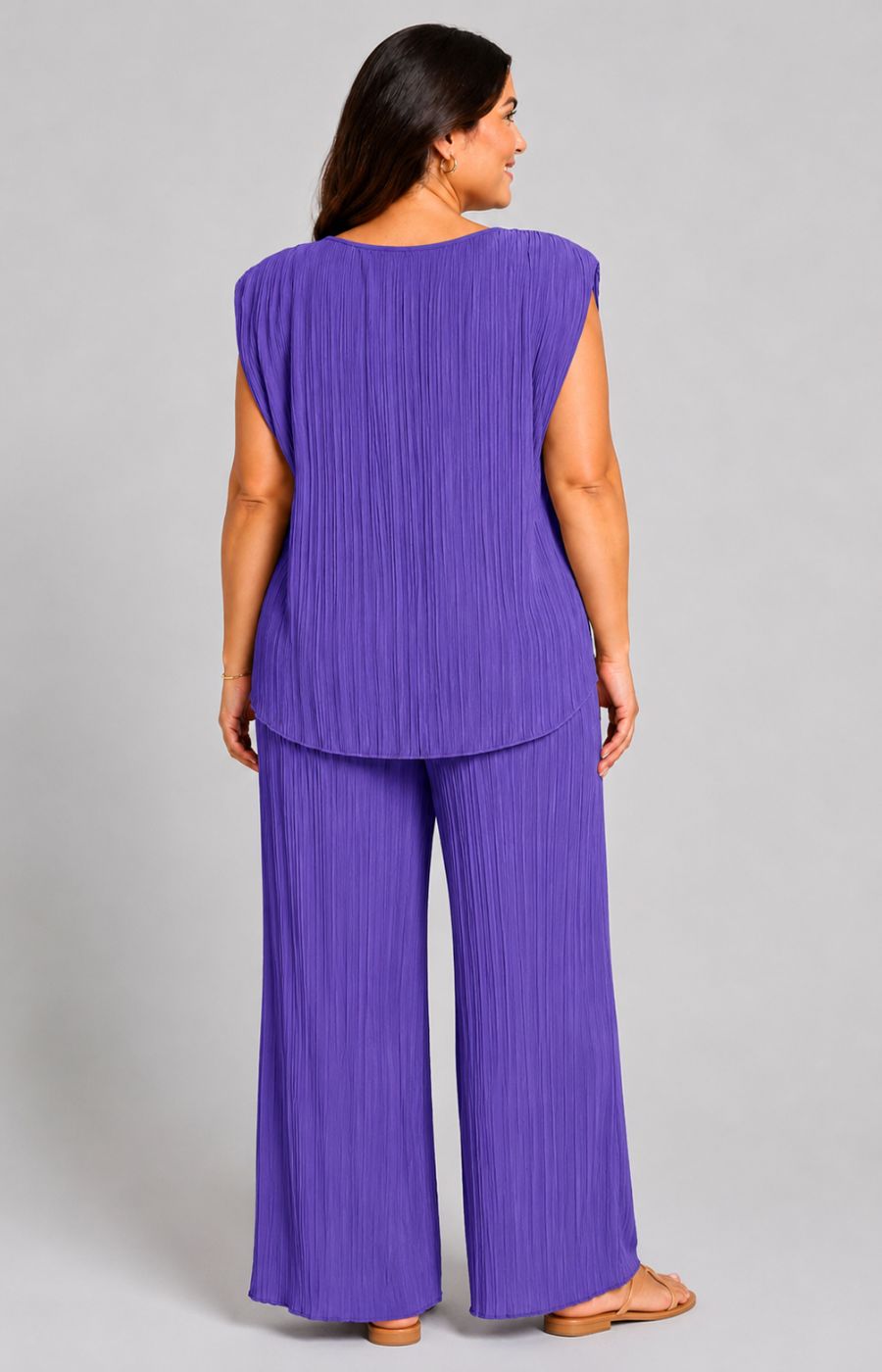Ansley Co-ord in Purple 