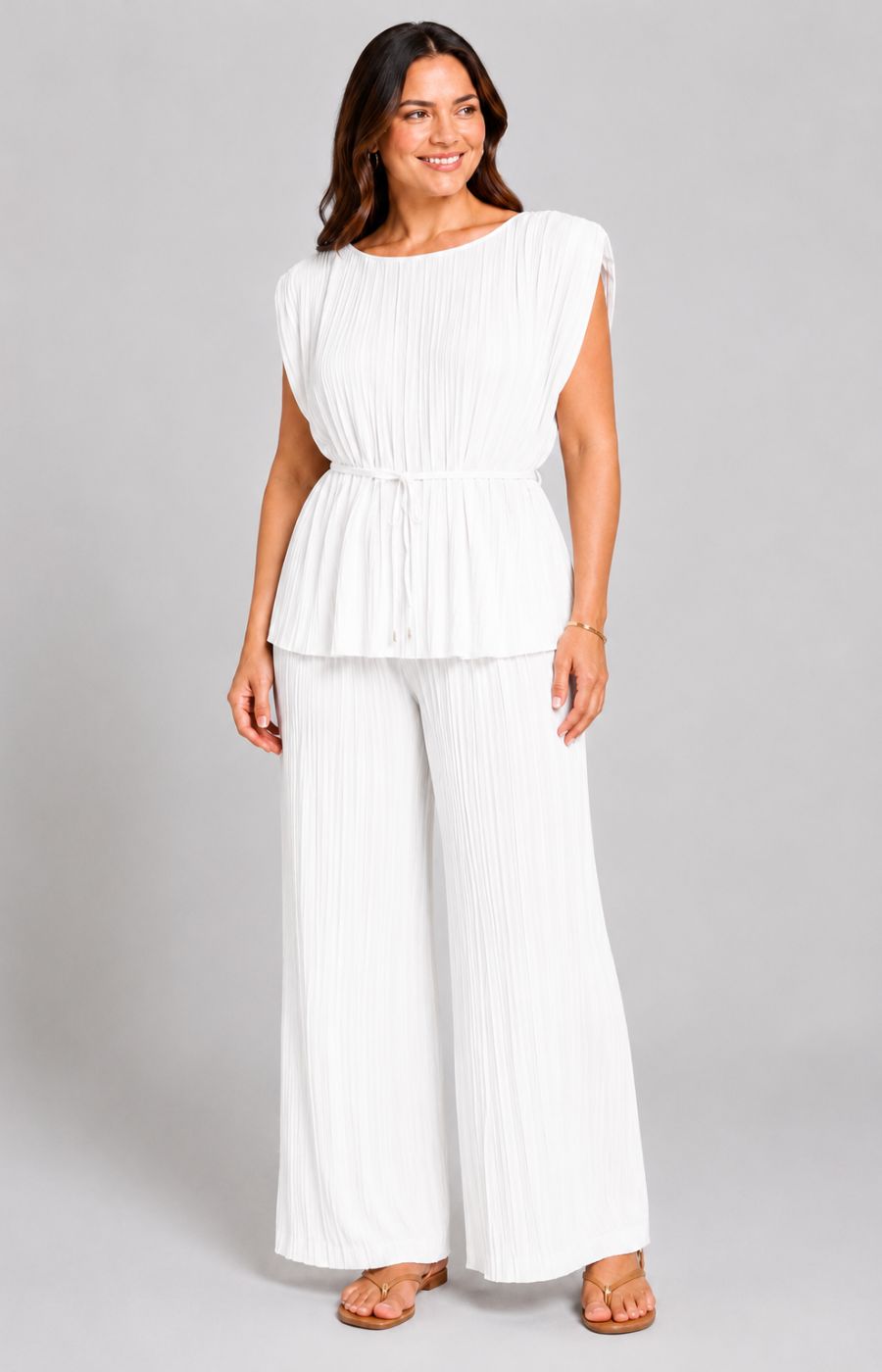 Ansley Co-ord in White 