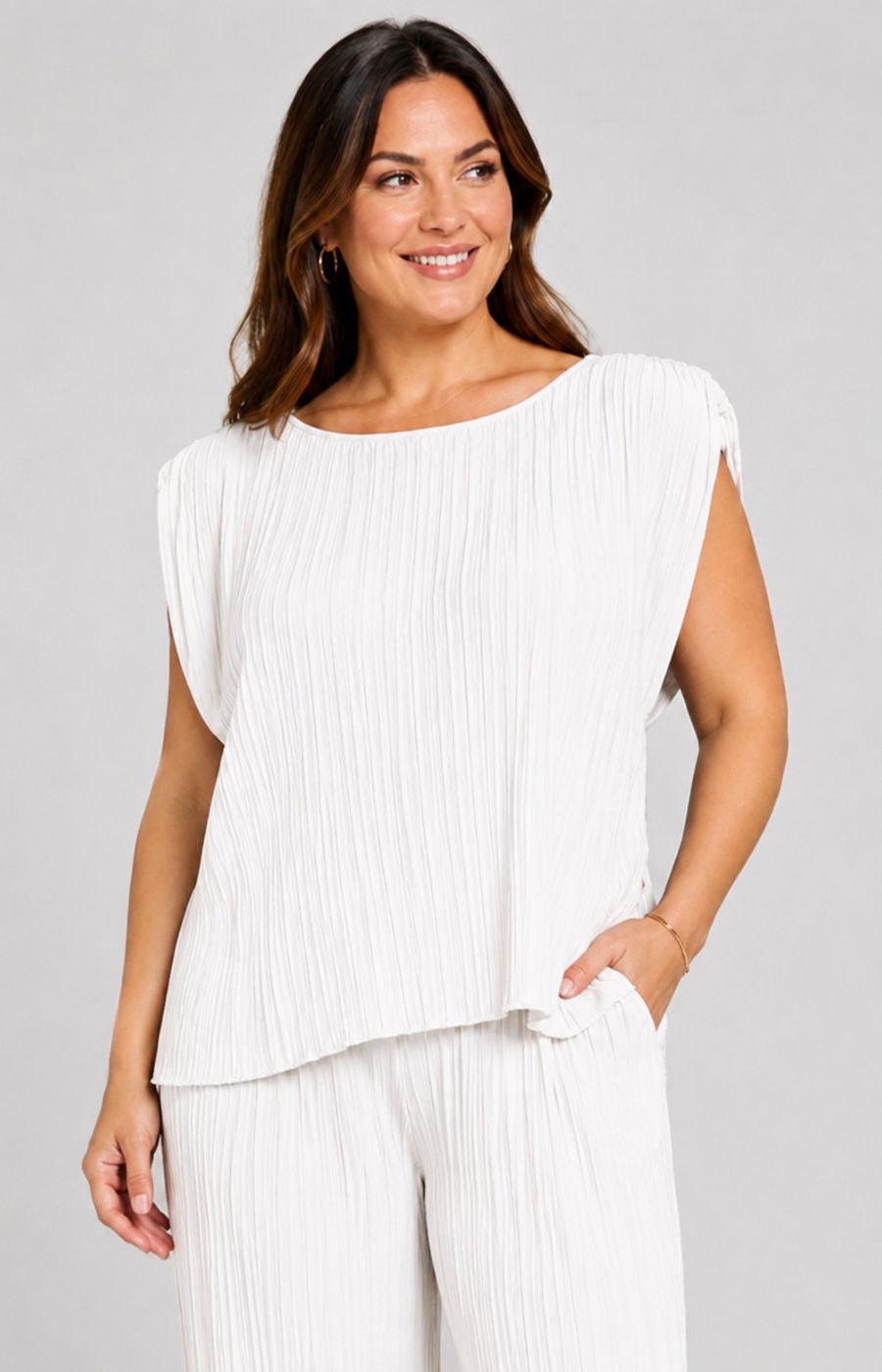 Ansley Co-ord in White 