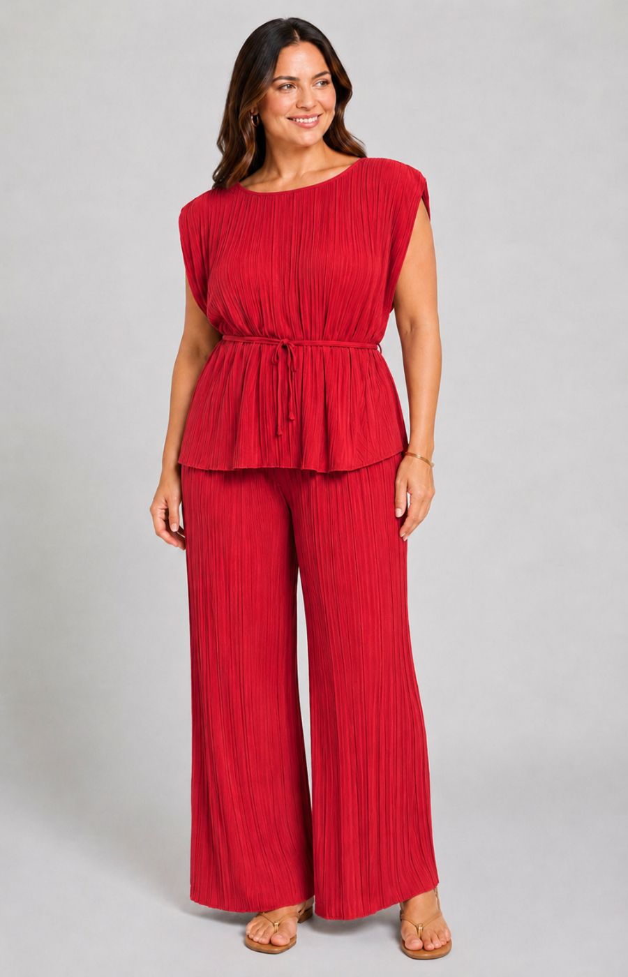 Ansley Co-ord in Wine
 