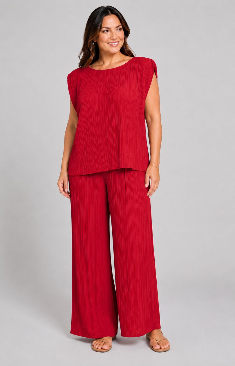 Ansley Co-ord in Wine 