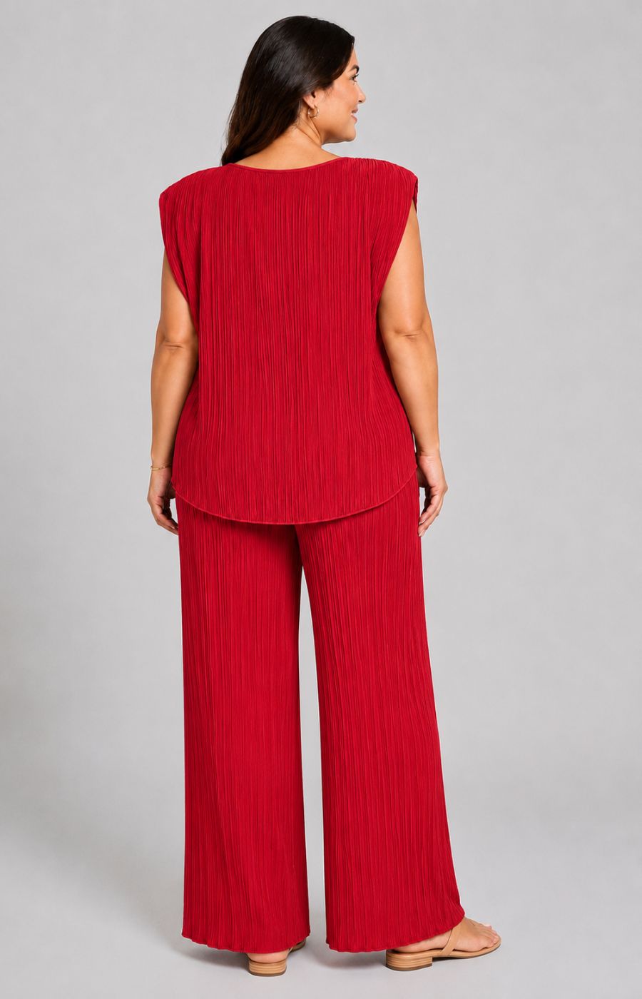 Ansley Co-ord in Wine 