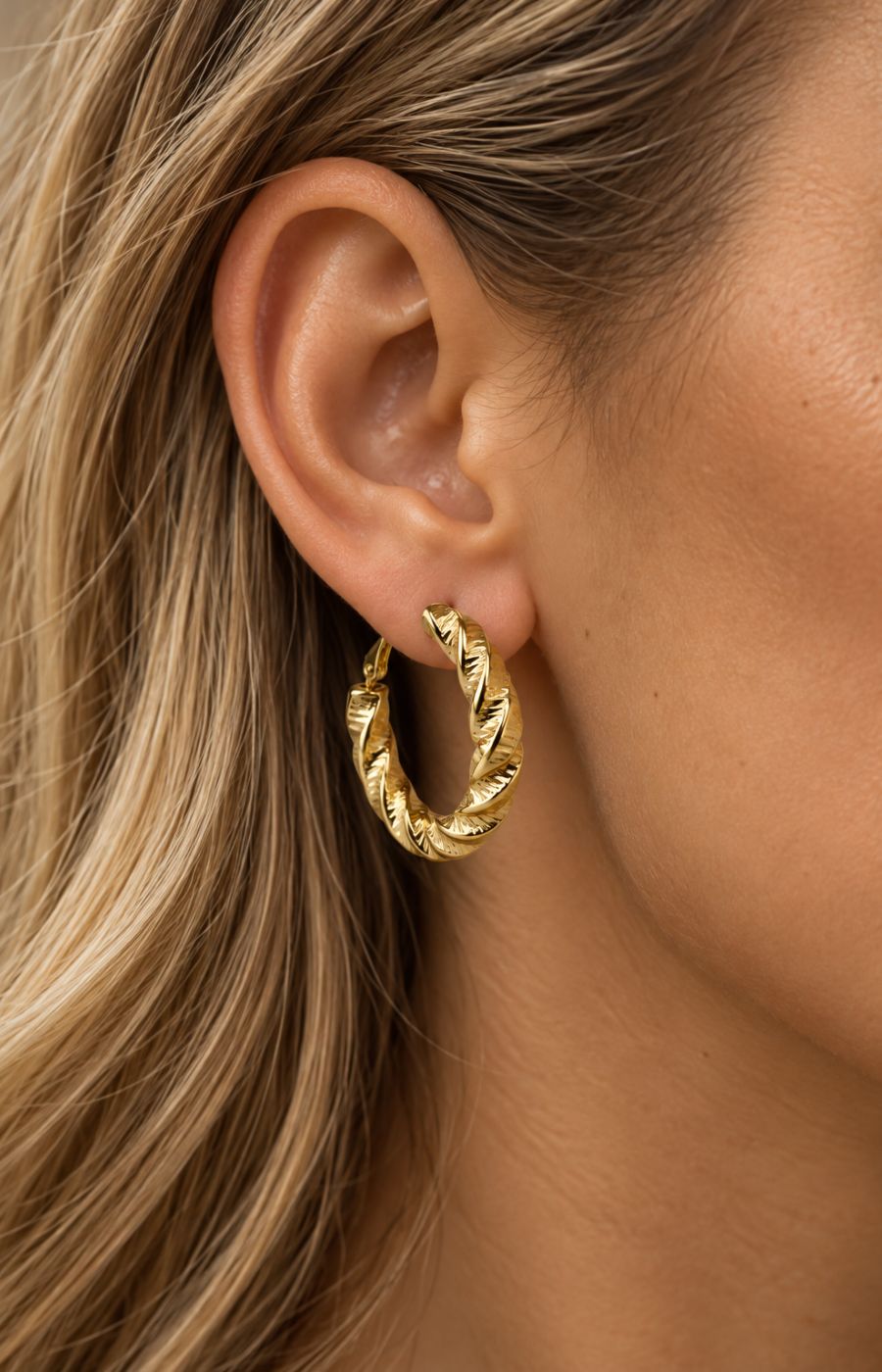 Astraea Earrings in Gold