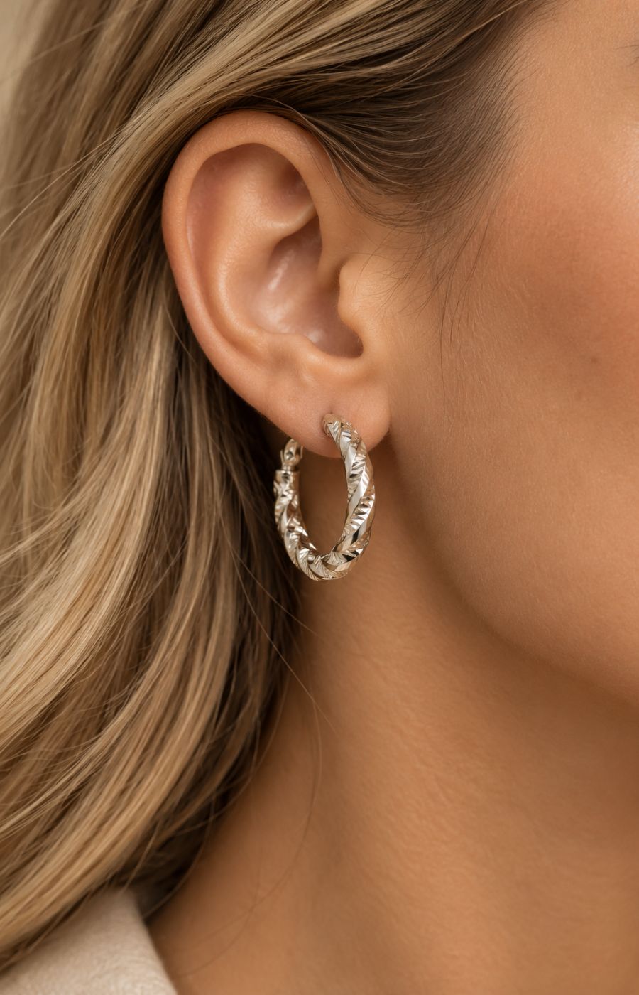 Astraea Earrings in Silver