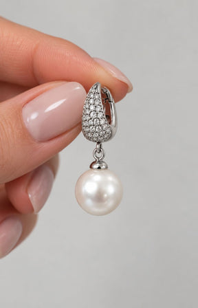 Aveline Earrings in Silver 