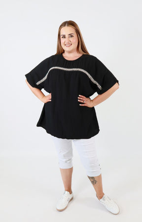 Betsy Blouse in Black 