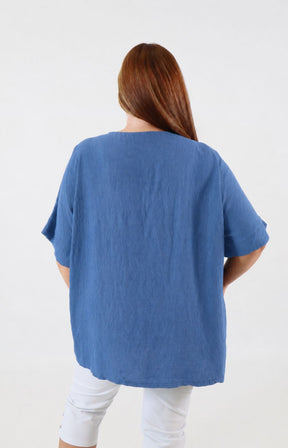 Betsy Blouse in Blue 