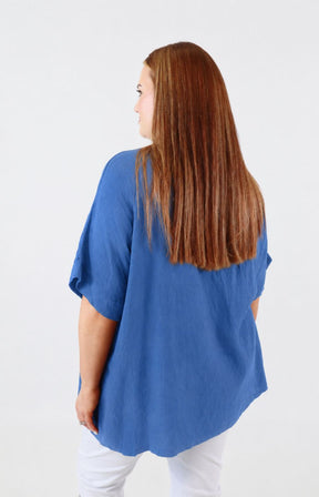 Betsy Blouse in Blue 