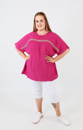 Betsy Blouse in Pink 
