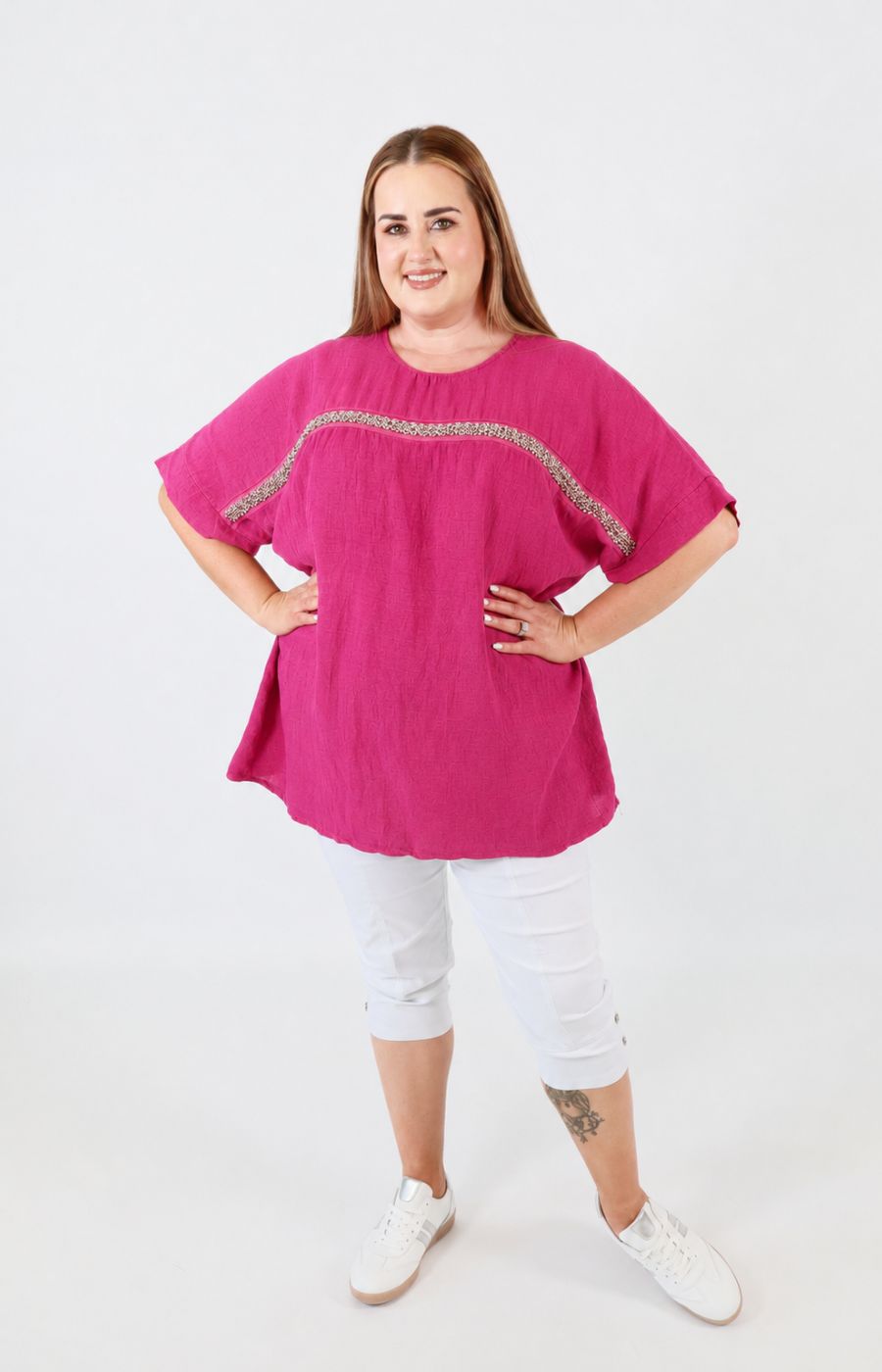 Betsy Blouse in Pink 