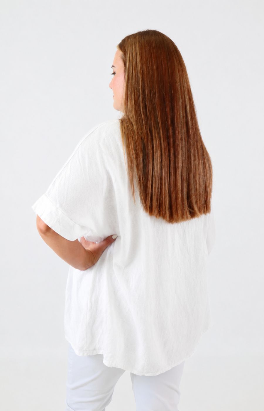 Betsy Blouse in White 