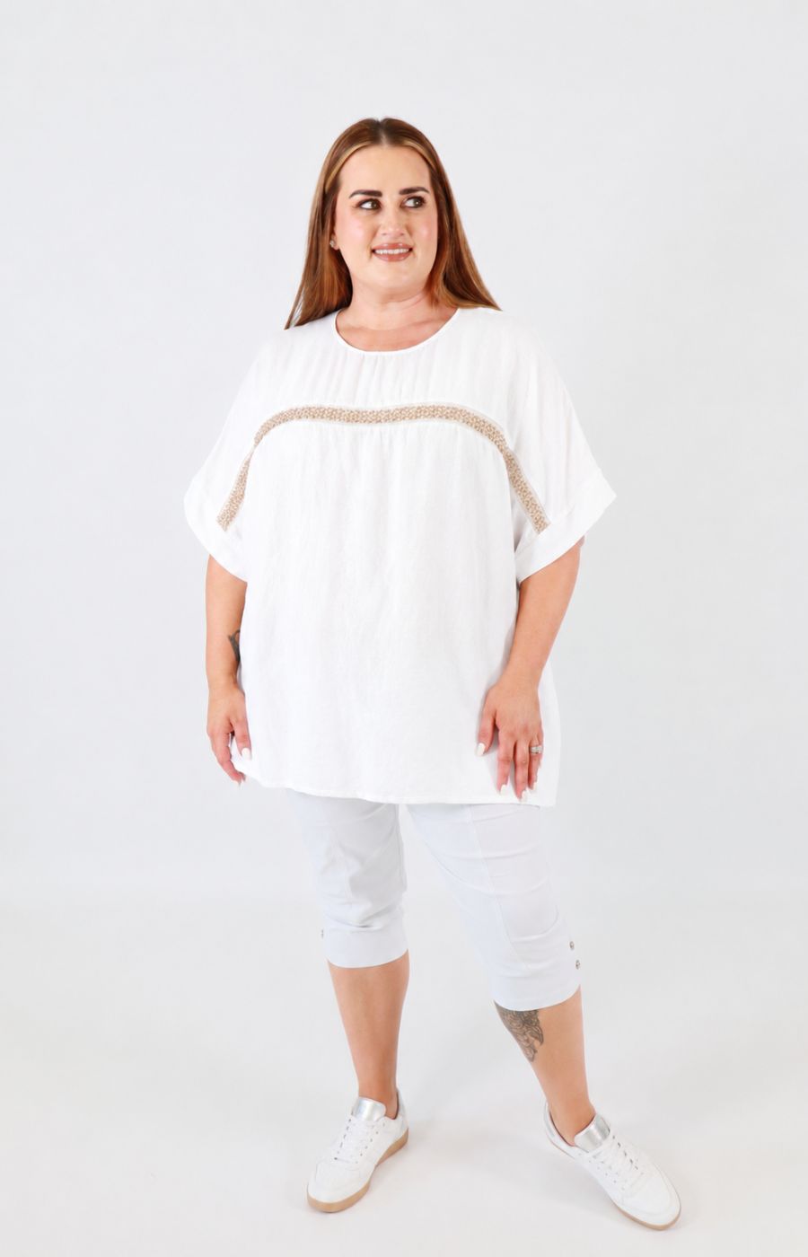 Betsy Blouse in White 