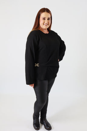 Billie Top in Black