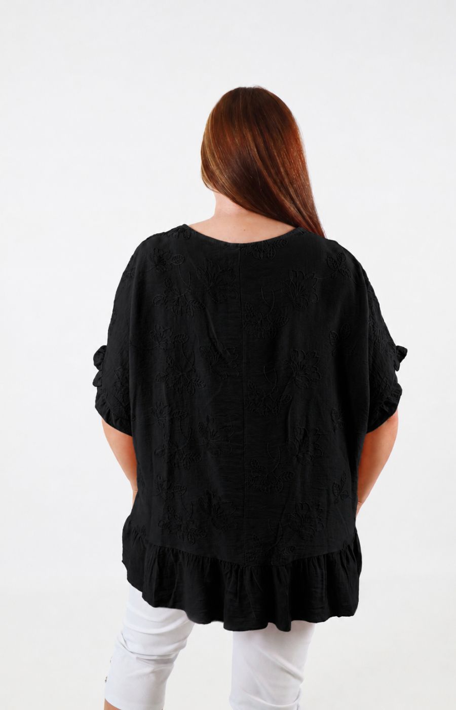 Blossom Blouse in Black 